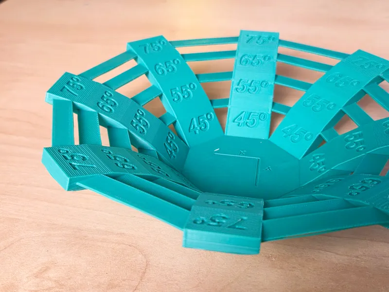 Test de voladizos Control3D