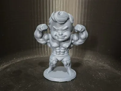 Body builder chibi/pop
