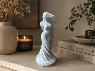 Veiled Woman Sculpture