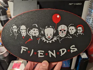 Halloween Horrors - "F-I-E-N-D-S" (with more red)