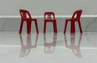 Chaise rouge miniature compatible Duplo — photo 2