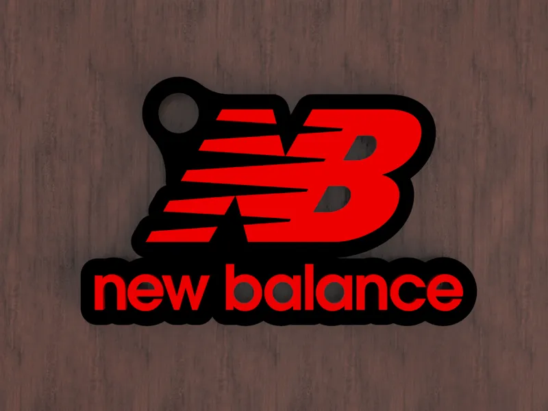 llavero marca new balance