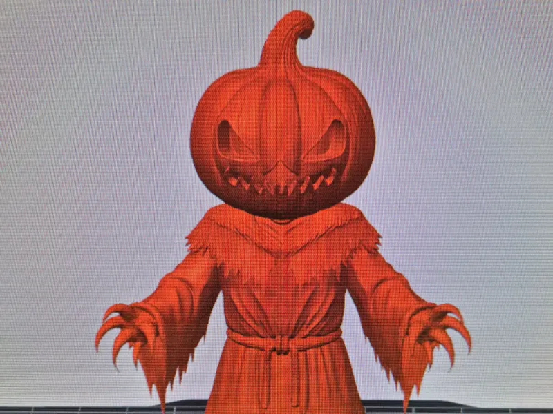 Halloween Kürbis Vogelscheuche Horror 