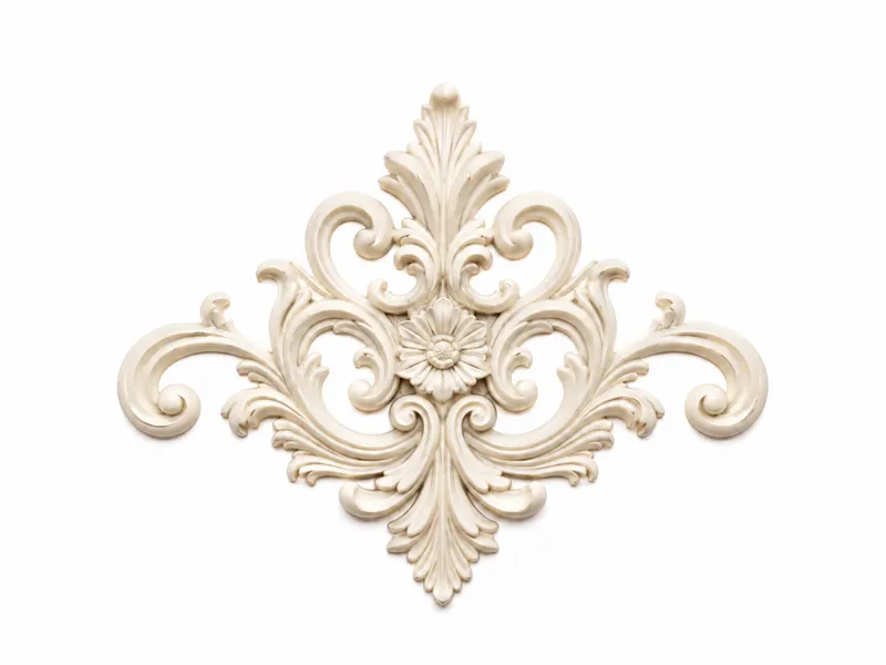 Baroque decorative relief style carvings #8