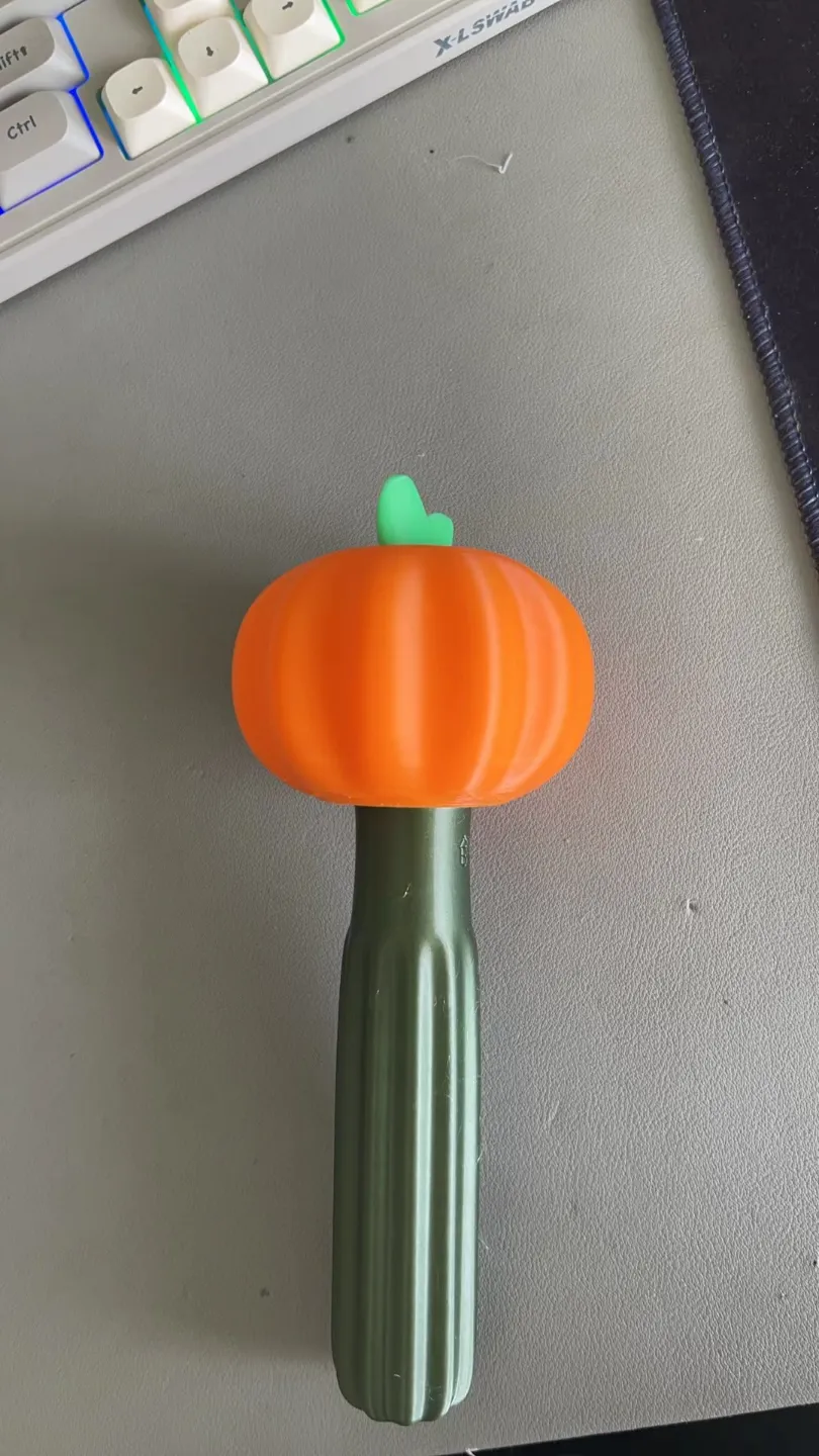 Pumpkin rattle, children's toy, rattle, soothing toy by jbc MakerWorld ...
