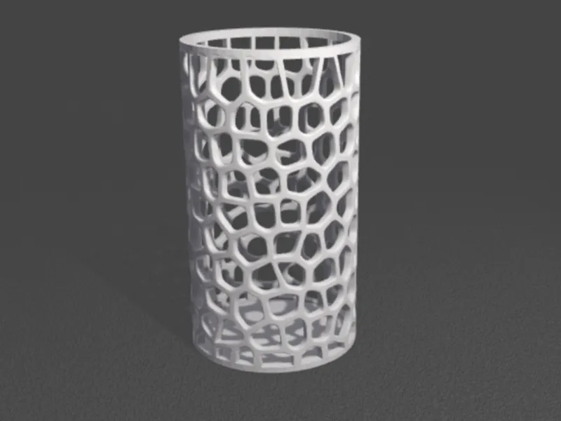 Modern Voronoi Pot