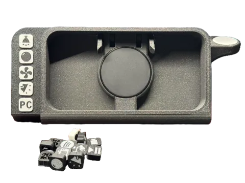 Soporte: Piggibank Upgrade: Smarthome Buttons Control Panel — referencia de MakerWorld