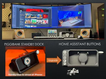 Soporte: Piggibank Upgrade: Smarthome Buttons Control Panel — vista de referencia 4