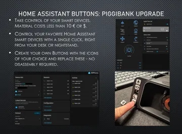 Soporte: Piggibank Upgrade: Smarthome Buttons Control Panel — vista de referencia 5