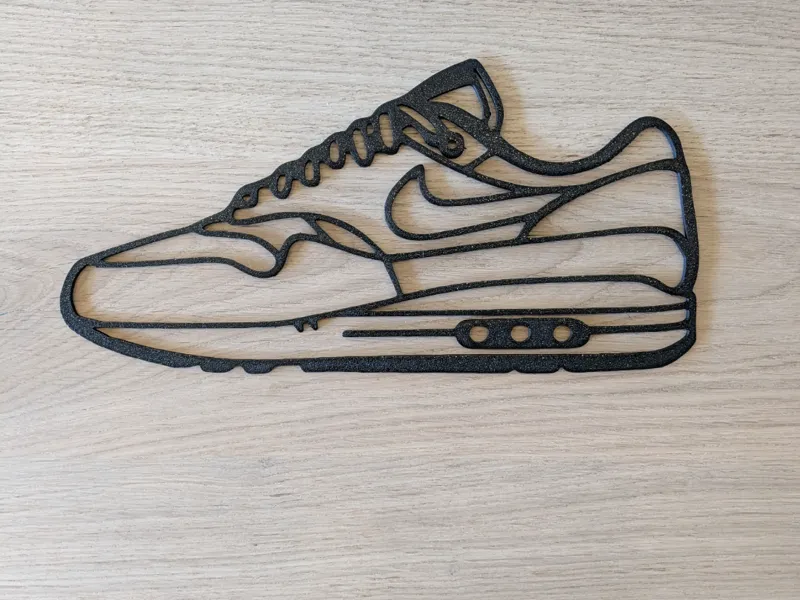 Nike Air Max 1 wall decoration (silhouette)