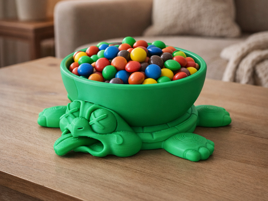 Bowl - Squashed Turtle