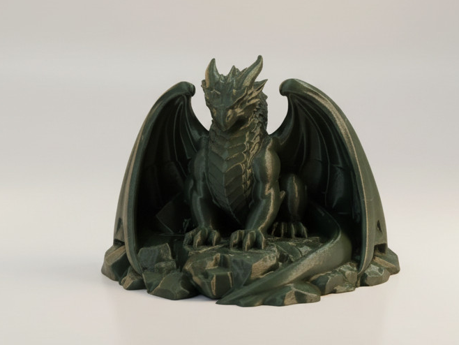 Dragon Guardian Fantasy Desk Companion