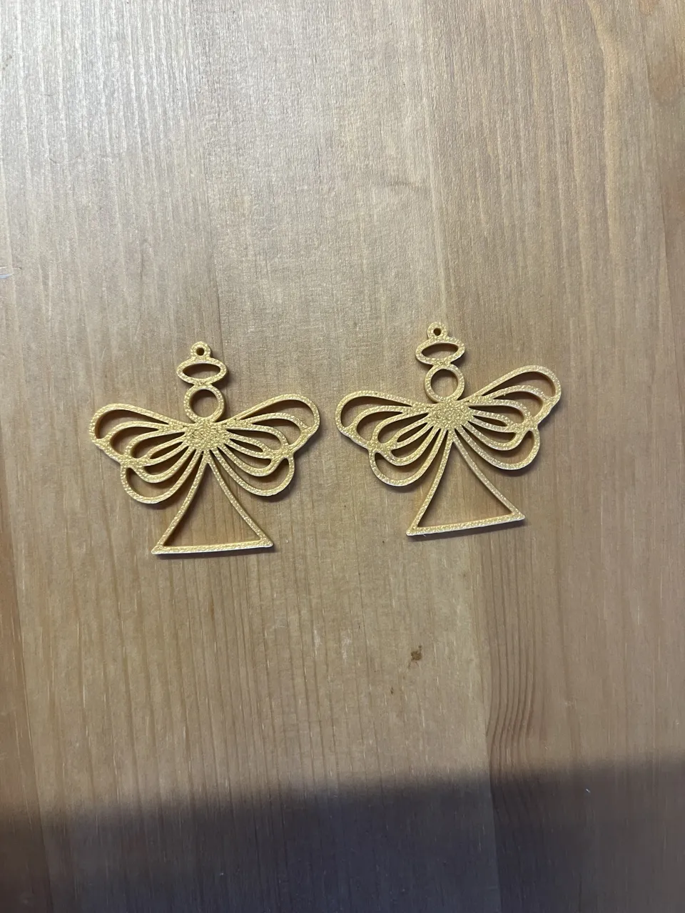 angel earrings view 2