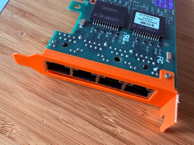 Intel I350T4 (Optiplex) Low Profile Bracket