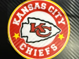 Kansas City Chiefs Coaster set