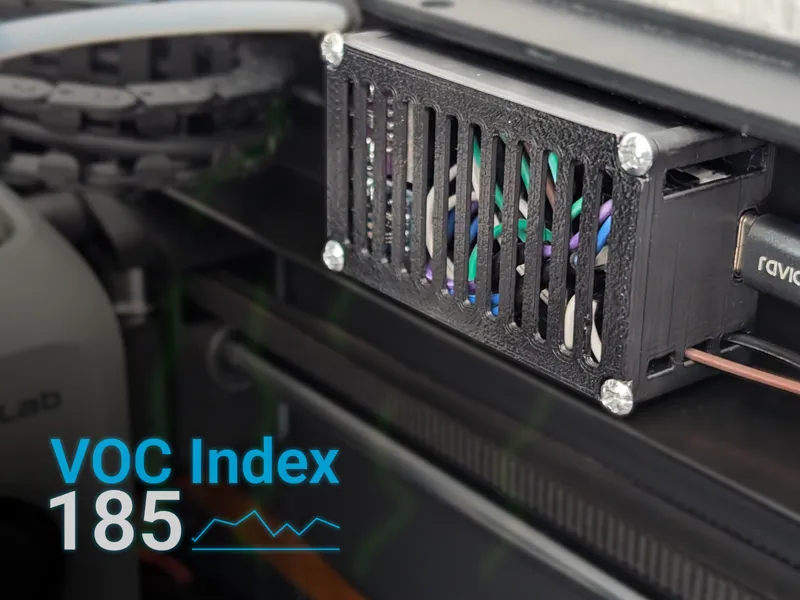 Chamber Sentinel: Smart VOC Fan Mod (P1/X1)
