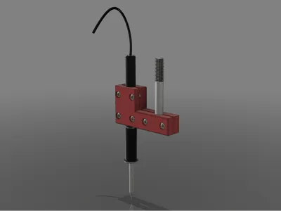 Soldering Iron Drill Press Clamp