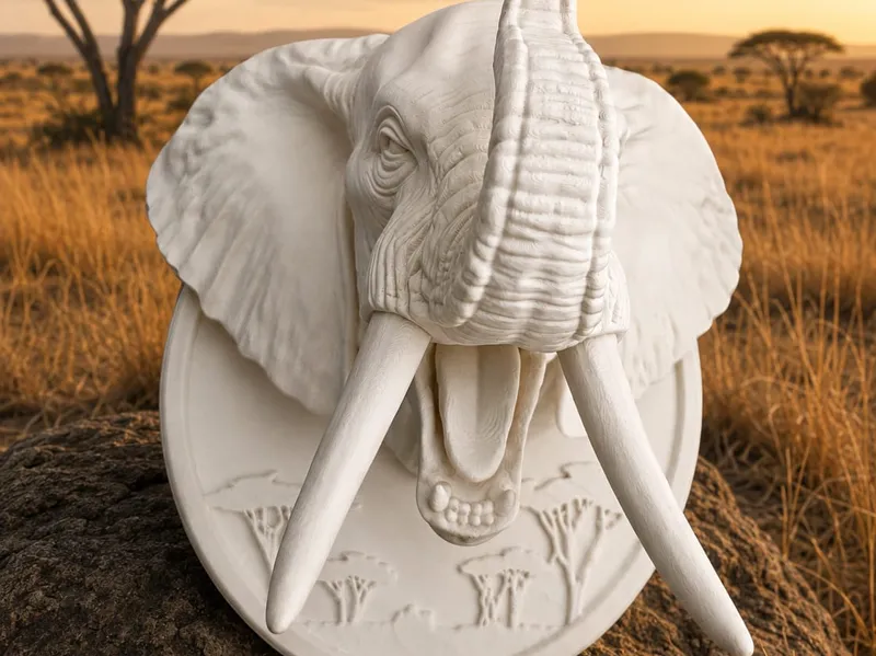Tête éléphant 