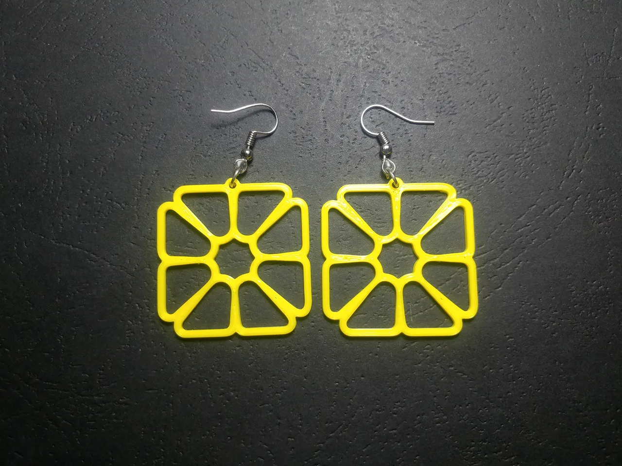 Aztec Petals Earrings view 3