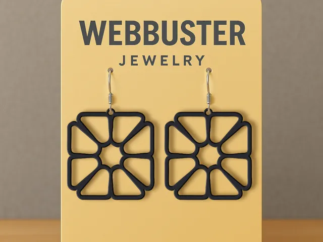 Aztec Petals Earrings