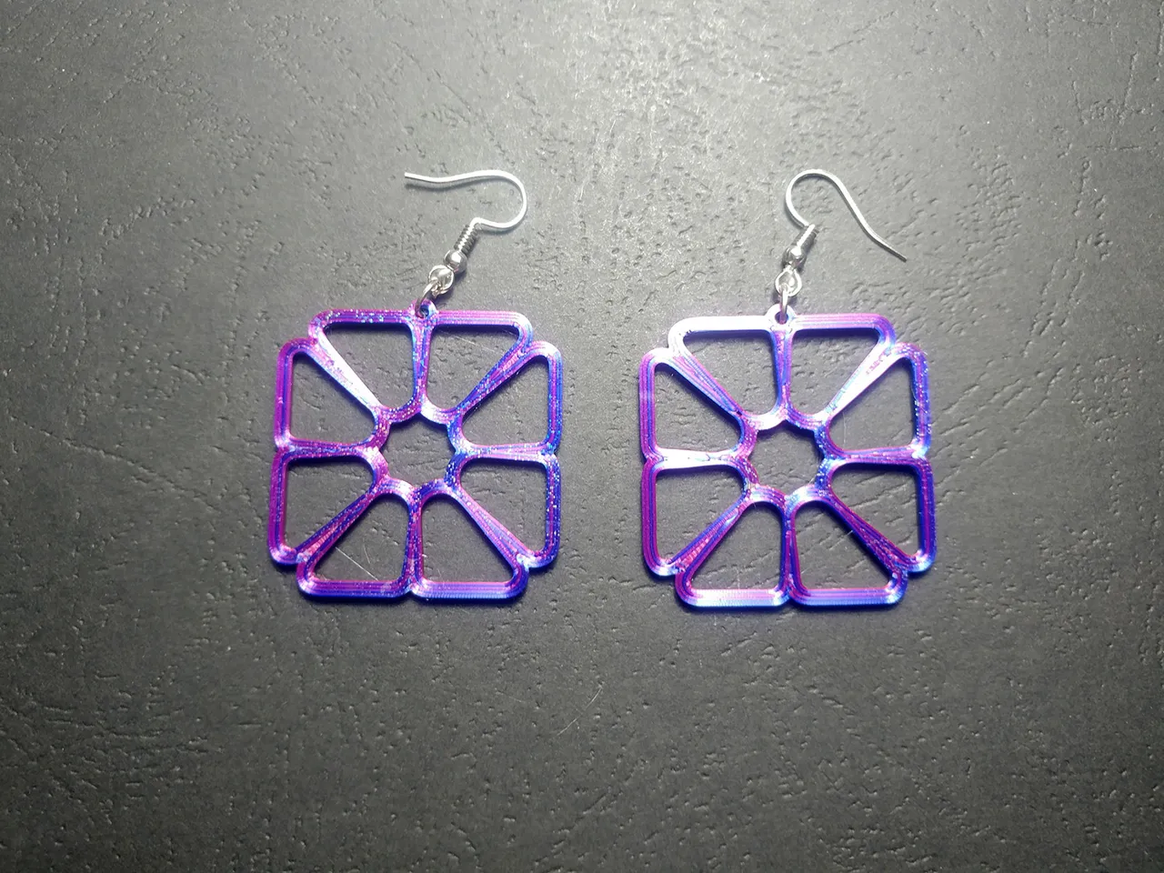 Aztec Petals Earrings view 4