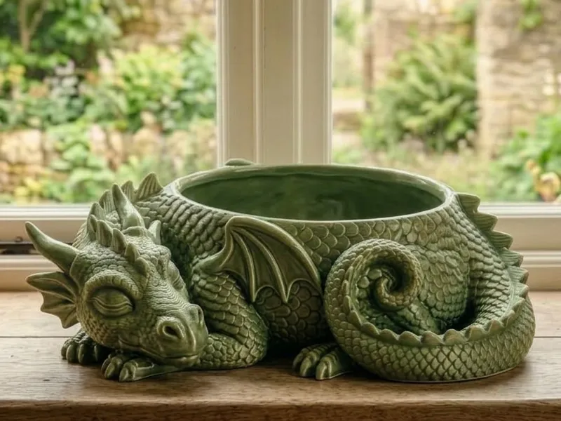 Maceta de dragon 
