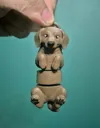 Brown Dachshund (AMS), pre-supported, 0.16mm layer