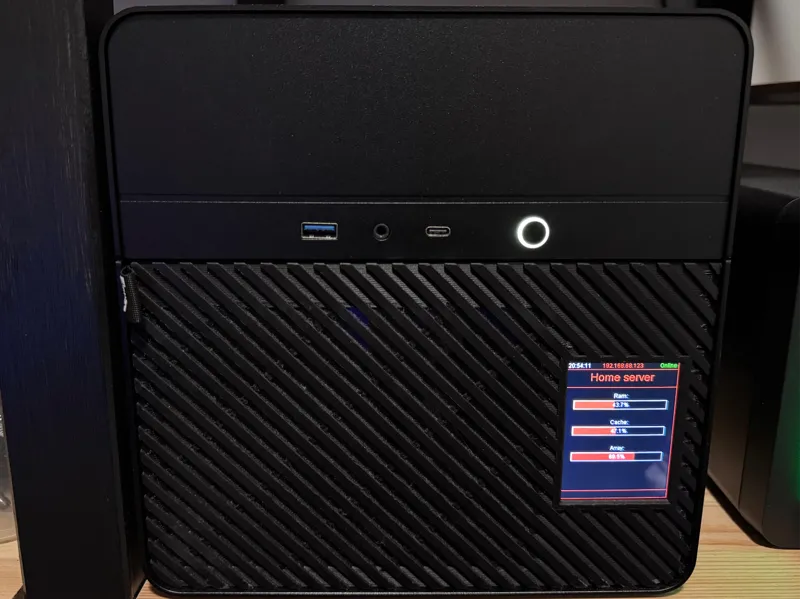 Jonsbo N2 Front Panel