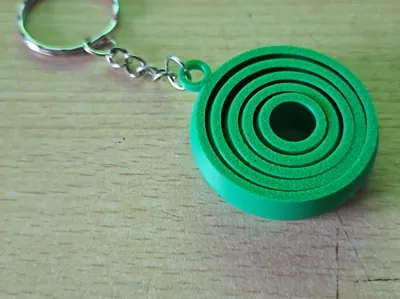 Gyro Fidget spinner keychain