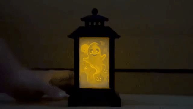 Halloween Latern lithophane holder