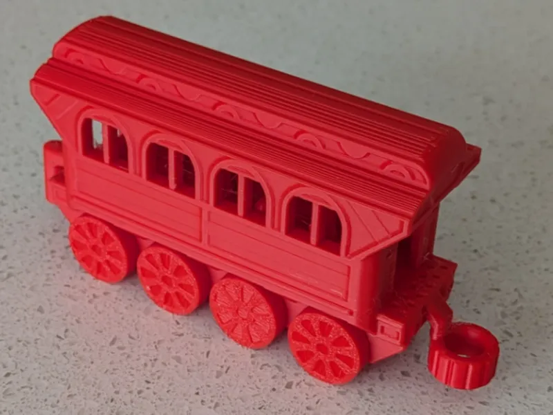 Toy Steam Train Passenger Car