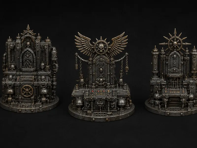 7 Chaos Shrines for wargaming