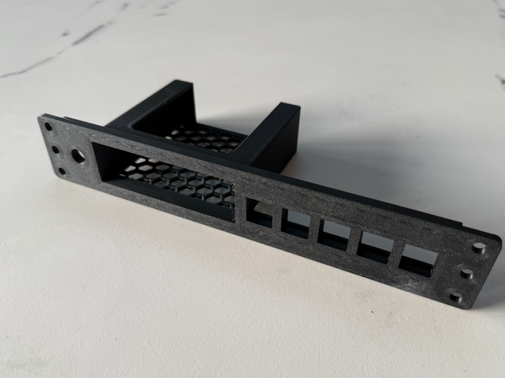 10-inch 1U Rack Hue Bridge with keystone patches