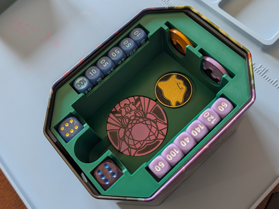 Pokemon TCG deck box refit: Azure Legends tin