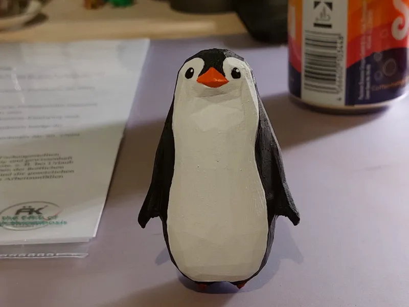 Low Poly Penguin Baby