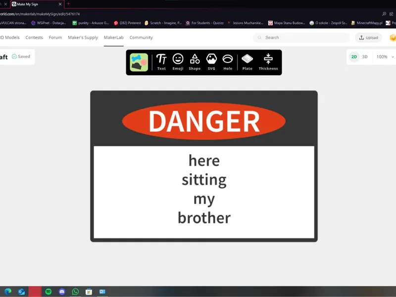 danger sign
