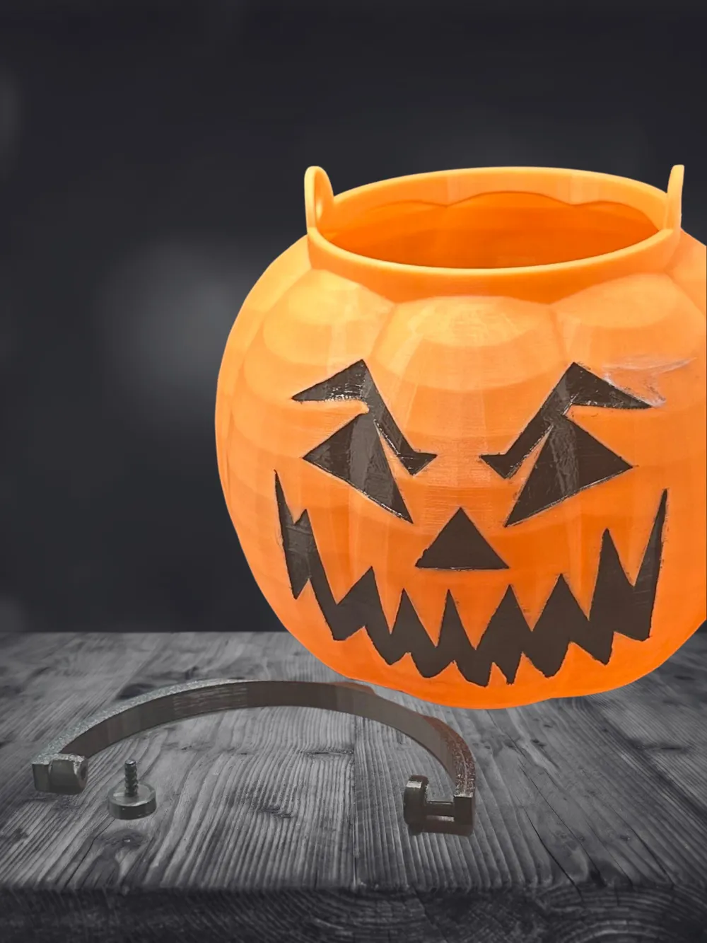 Trick or treat candy bucket by PiNK_3DP - MakerWorld