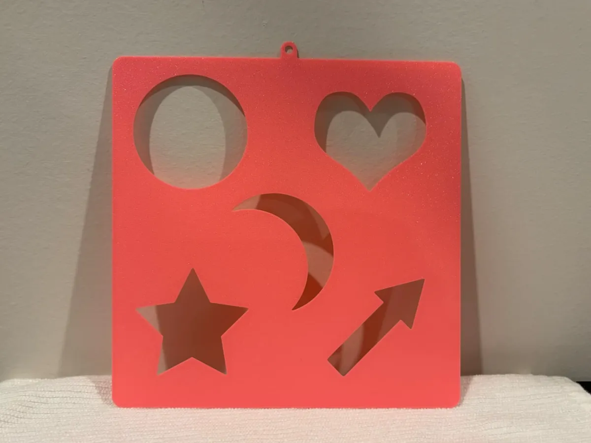 Pochoir de formes pour enfants