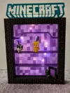 Complete Nether Portal Stand (Easy Print) P1S