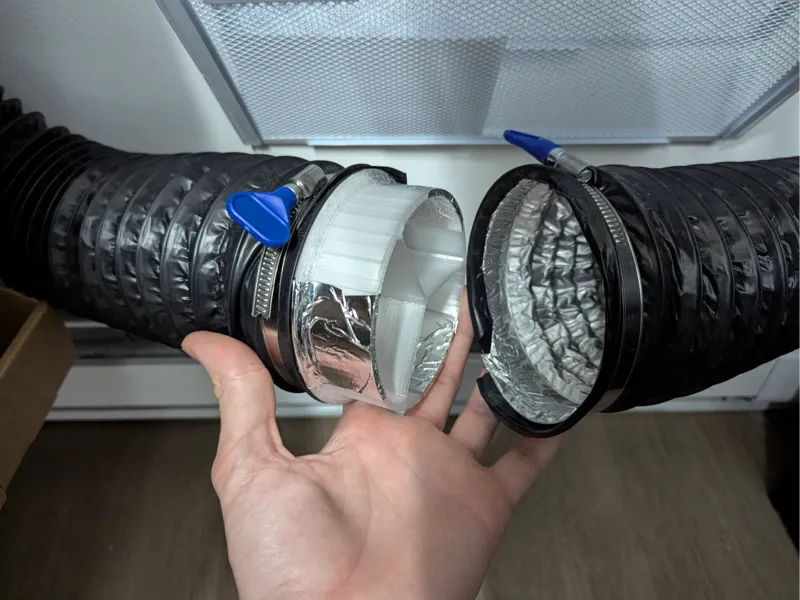 4 Inch Vent Hose Interconnect