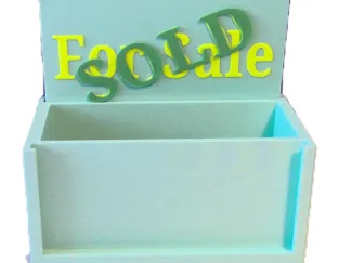 Business card holder for realtor