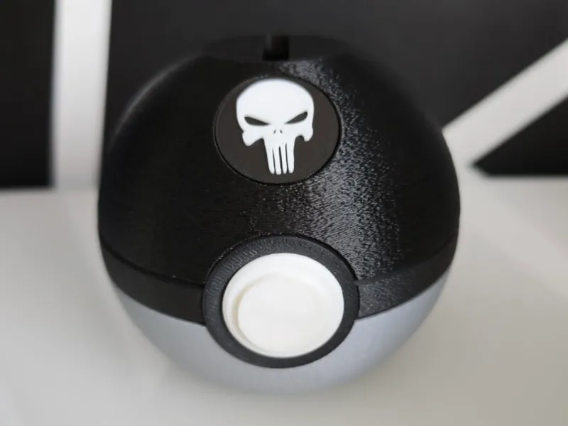 Punisher Pokeball Piggy Bank