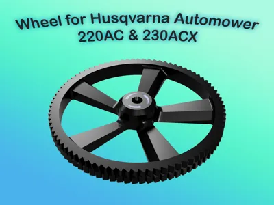Replacement wheel for Husqvarna Automower