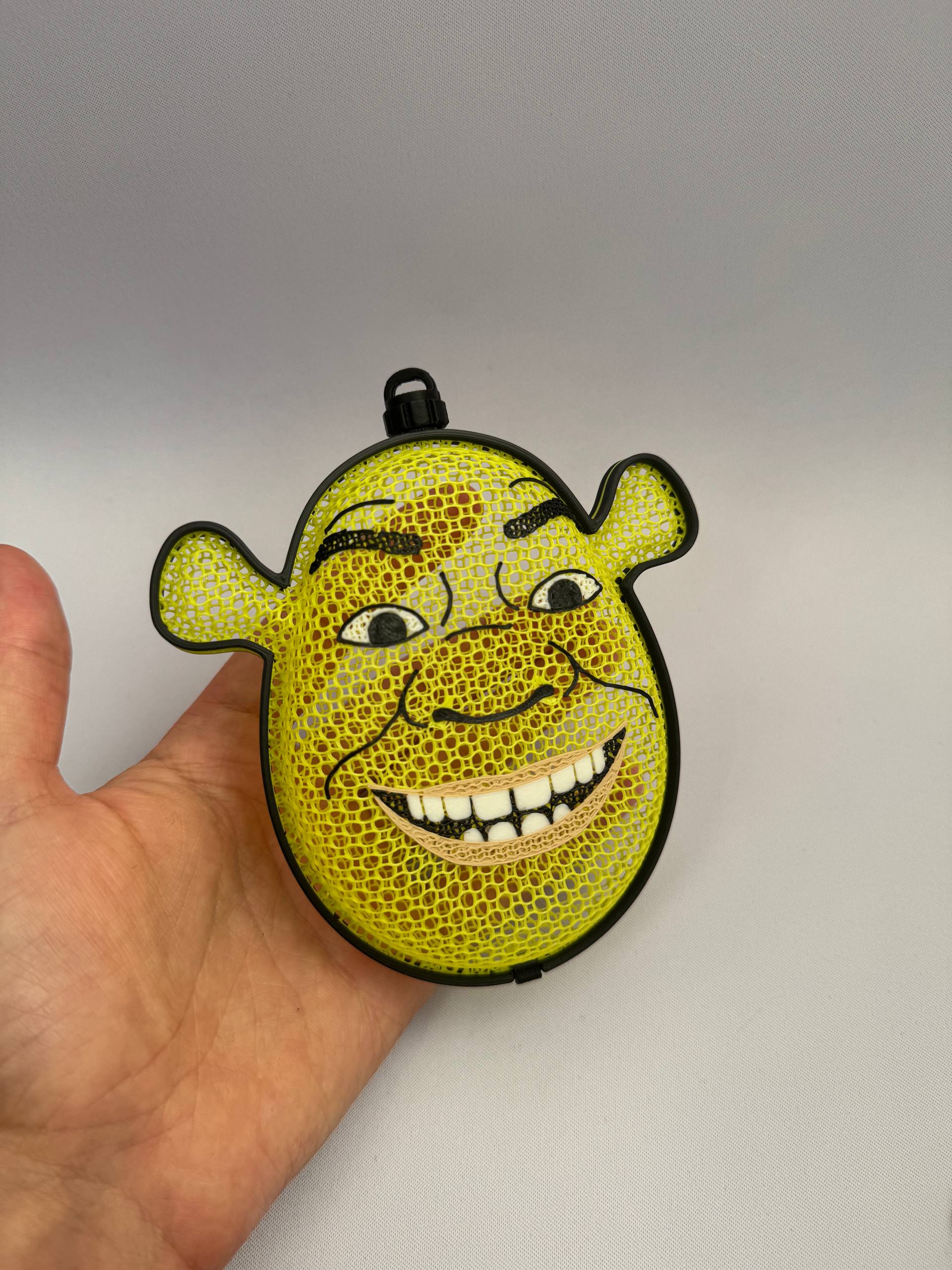 Thermoformed Shrek - candy container - 1