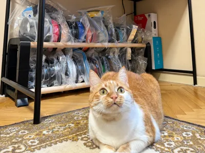 Floor stand for filament
