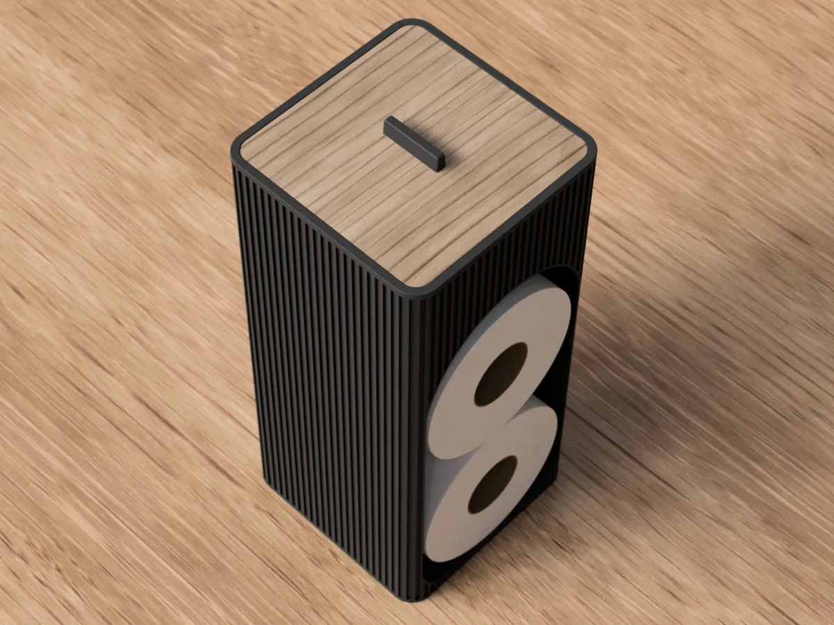 Toilet Organizer Japandi Stijl