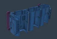 3x Flat at the back if you don't want to use it on belts