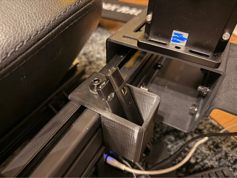 Vape Holder for Sim Racing Rig 8020 8040 Profile