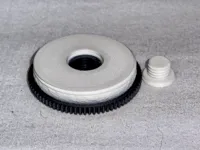 One plate, threaded pieces —no glue needed