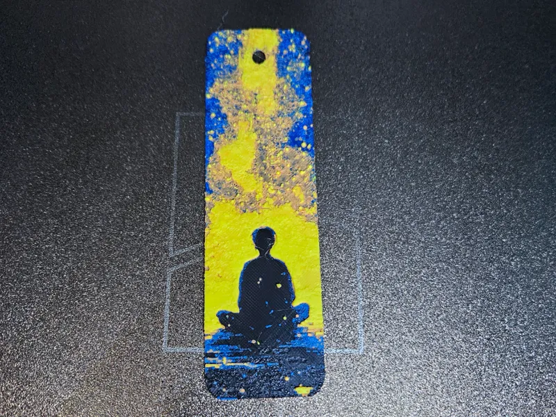 Radiant Reflection Bookmark